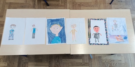 Powiększ grafikę: Dzień chłopaka - zajęcia plastyczne w świetlicy klasa 1a