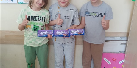 Powiększ grafikę: Dzień czekolady - zajęcia świetlicowe kl. 2a