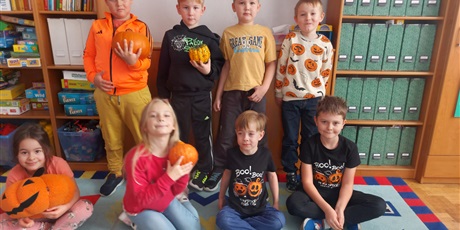 Dzień dyni - zajęcia świetlicowe kl.1A i 3A 