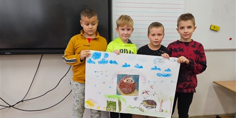 Powiększ grafikę: Dzień Jeża w klasie 1a
