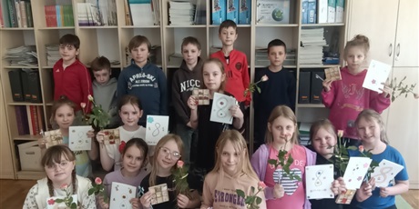 Dzień kobiet w świetlicy 2a i 3a