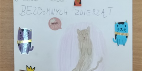 Powiększ grafikę: Dzień Kota - zajęcia w świetlicy