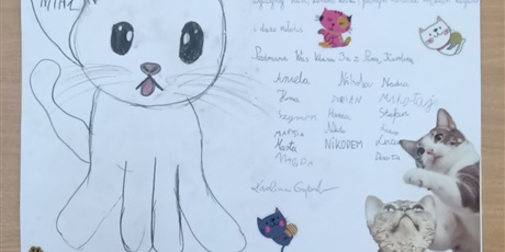 Powiększ grafikę: Dzień Kota - zajęcia w świetlicy