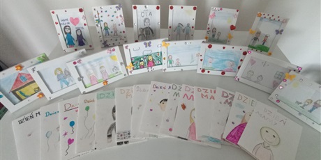 Dzień Mamy - zajęcia plastyczne w klasie 2a i 3a