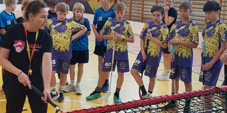 Powiększ grafikę: Dziś nasza szkoła wzięła udział w turnieju unihokeja 