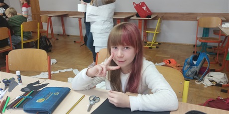 Powiększ grafikę: Halloweenowa lekcja języka angielskiego w klasie 4b