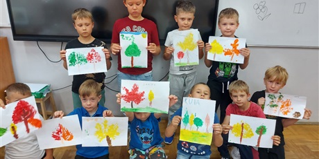 Jesień - zajęcia świetlicowe kl.1A i 3A 