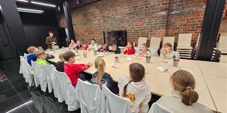 Powiększ grafikę: Klasa 1a w Muzeum Bursztynu