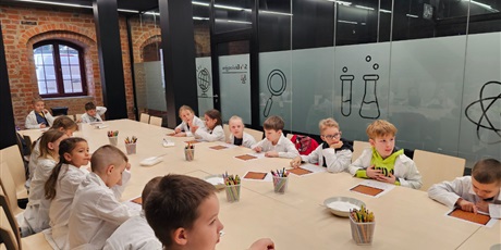 Powiększ grafikę: Klasa 1a w Muzeum Bursztynu