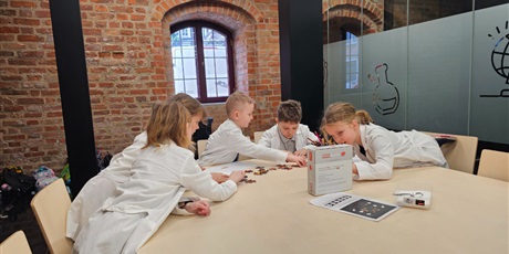 Powiększ grafikę: Klasa 1a w Muzeum Bursztynu