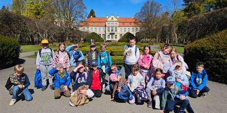 Klasa 1a w parku