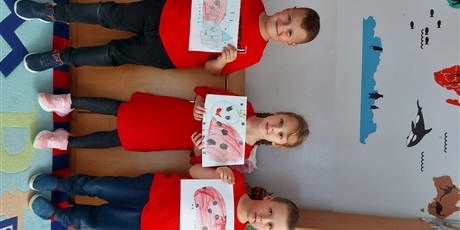 Powiększ grafikę: Kolorowy tydzień - czerwony - w świetlicy kl.1a, 2a i 3a.