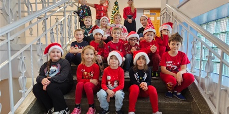 Powiększ grafikę: Mikołajki w klasie 1a