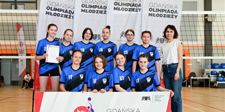 Powiększ grafikę: Mistrzostwa Gdańska w piłce siatkowej dziewcząt