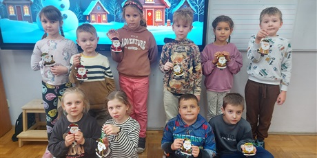 Powiększ grafikę: Ozdoby świąteczne - zajęcia świetlicowe kl. 1A 