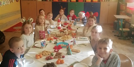 Przedświąteczne spotkanie w klasie 2a