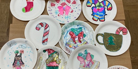 Powiększ grafikę: Świąteczne dekoracje - zajęcia świetlicowe kl. 1a, 2a i 3a