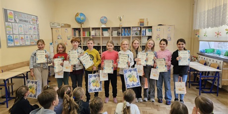 Szkolny Konkursu Wiedzy „1 z 10” dla uczniów klas trzecich