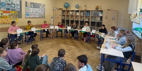 Powiększ grafikę: Szkolny Konkursu Wiedzy „1 z 10” dla uczniów klas trzecich