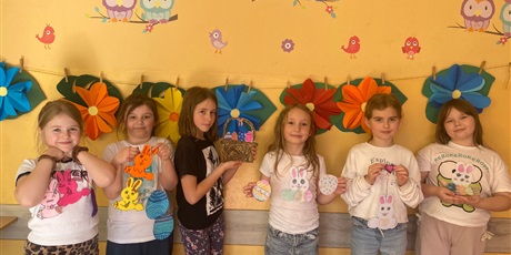 Wielkanoc zajęcia plastyczne w klasie 2a