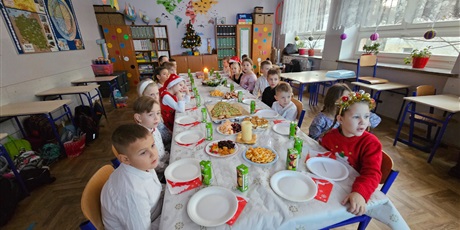 Powiększ grafikę: Wigilia w klasie 1a