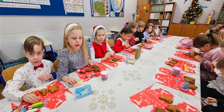Powiększ grafikę: Wigilia w klasie 1a