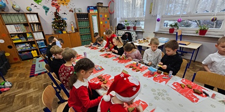 Powiększ grafikę: Wigilia w klasie 1a