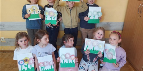 Wiosna w ogrodzie- zajęcia świetlicowe kl.1A i 1B