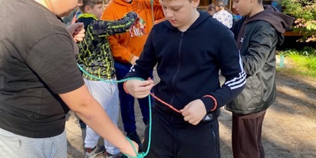 Powiększ grafikę: Wyjazd integracyjny klas 5a i 5c